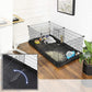 Pet Playpen Cage Exercise Pen and Enclosure with Divider Panel NEW