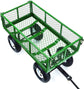 NEW Wagon Steel Garden Cart with Removable Sides 400-lbs. Capacity Green