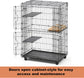 Cat Playpen / Cat Cage Includes 3 Adjustable Resting Platforms