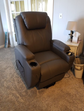 Power Lift Recliner Chair PU Leather for Elderly w/ Massage & Heating Ergonomic Lounge Sofa