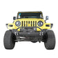 FIT 97-06 WRANGLER JEEP TJ STEEL FRONT BUMPER BAR + ABS GRILLE COVER GUARD COMBO