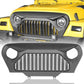 FIT 97-06 WRANGLER JEEP TJ STEEL FRONT BUMPER BAR + ABS GRILLE COVER GUARD COMBO