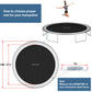 Round Replacement Trampoline Jumping Mat Pad Rebounder Mat 14 ft