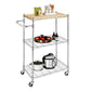 3Tier Microwave Cart Stand Kitchen Baker&