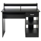 Computer Desk Writing Table Home Office Corner Laptop Study Table With Drawer, Black