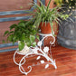 2 PCS Metal Plant Stand Multiple Flower Pot Holder Shelves Display Garden Indoor