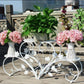 2 PCS Metal Plant Stand Multiple Flower Pot Holder Shelves Display Garden Indoor